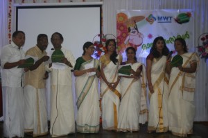 IHM staff presenting Onapattu(Onam songs)